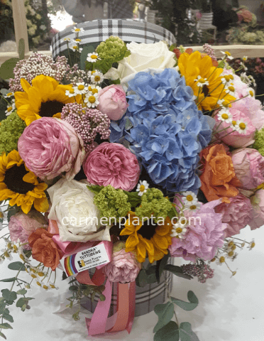 flower box cilindro BASE